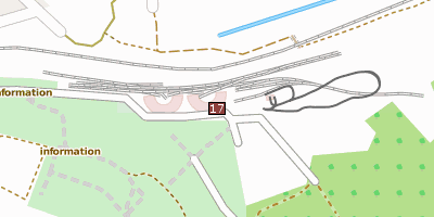 Stadtplan Sächsisches Eisenbahnmuseum Chemnitz