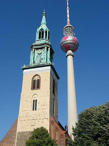 Fernsehturm und Marienkirche
