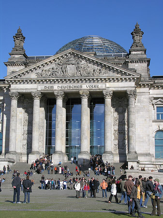 Fotos Touristen am Reichstag | Berlin