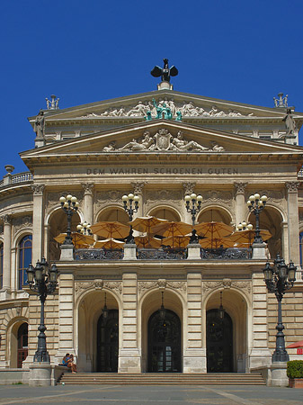 Alte Oper mit Opernplatz Foto 