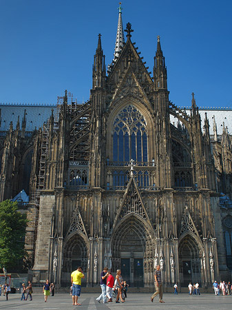 Dreikönigenportal am Kölner Dom Fotos