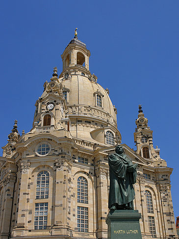 Lutherdenkmal vor der Frauenkirche