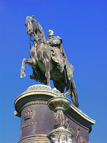 König Johann Denkmal Foto 