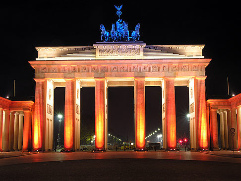 Foto Brandenburger Tor bei Nacht