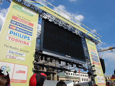 Bühne auf dem Fanfest