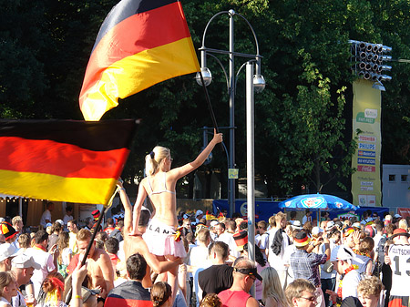 Foto Deutsche Fahnen - Berlin