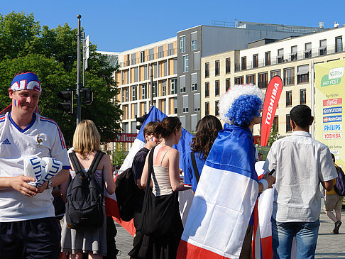 Foto Fans aus Frankreich