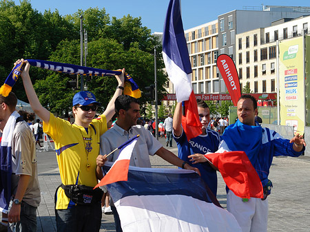 Fans aus Frankreich Foto 