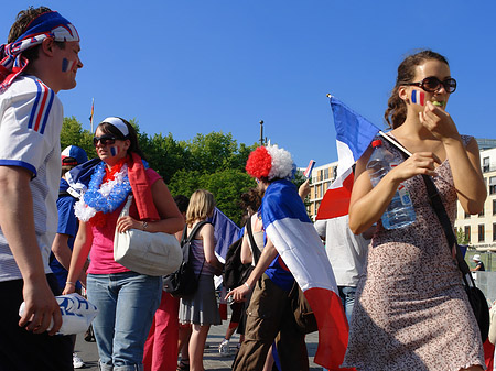 Fans aus Frankreich Foto 