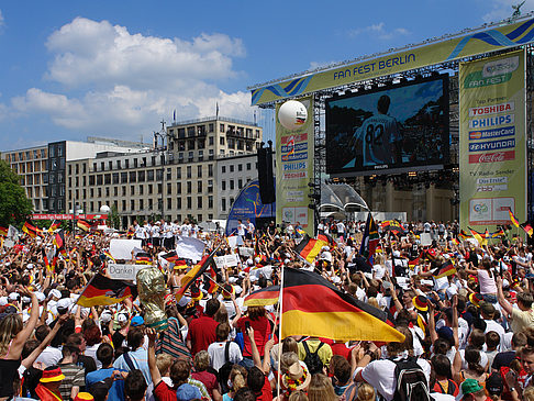Foto Leinwand und Fans