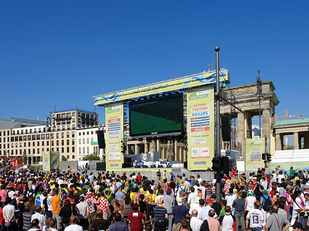 Foto Leinwand und Fans - Berlin