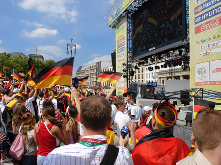 Fotos Leinwand und Fans