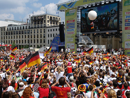 Foto Empfang der Nationalmannschaft