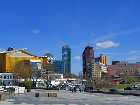 Foto Philharmonie und Potsdamer Platz - Berlin