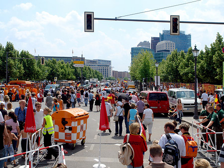 Foto Weg zur Fanmeile