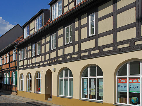 Foto Fachwerkhäuser in der Altstadt Spandau - Berlin