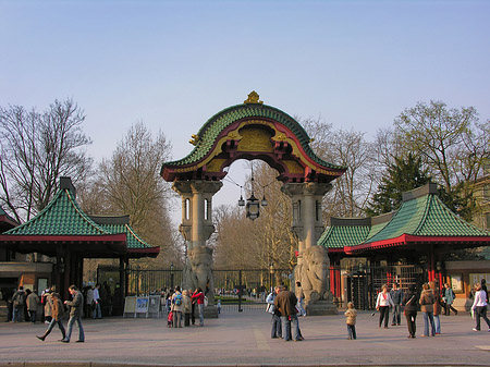 Fotos Eingang zum Zoo