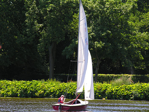 Fotos Segelboote auf der Außenalster