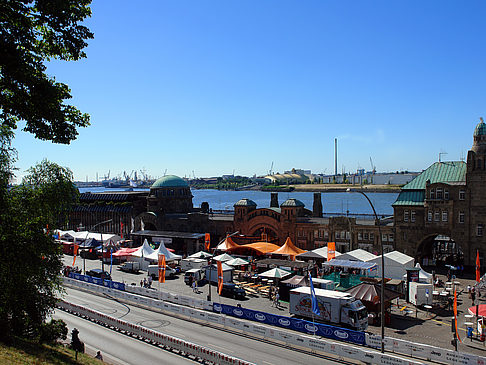 Blick auf den Hafen Foto 