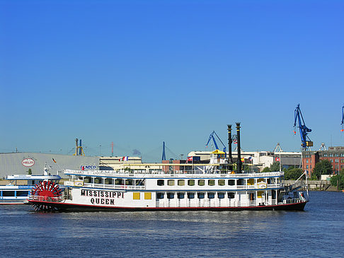 Blick auf den Hafen Fotos