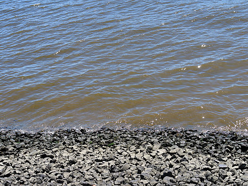 Strand im Hamburger Hafen