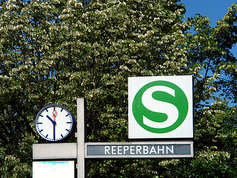 Foto S-Bahn-Station St. Pauli