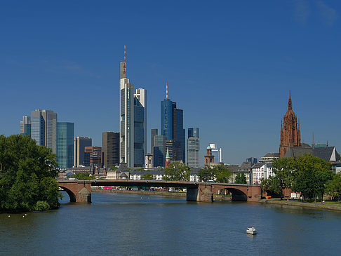 Skyline von Frankfurt Foto 