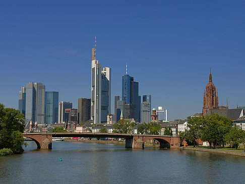 Foto Skyline von Frankfurt