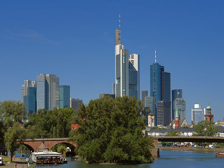 Foto Skyline von Frankfurt - Frankfurt am Main