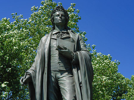 Statue von Schiller Foto 