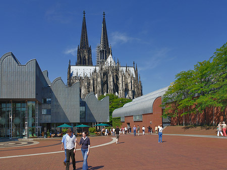Fotos Weg zum Kölner Dom