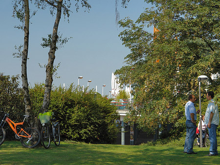 Fotos Fahrräder im Rheinpark