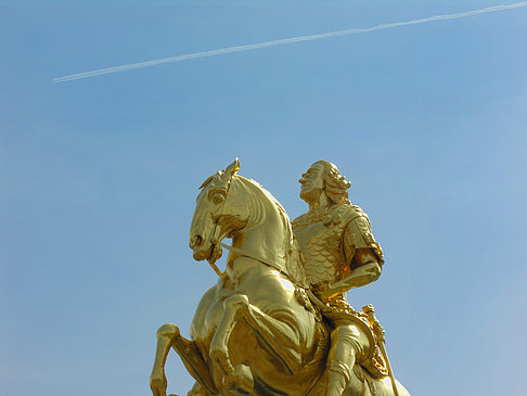 Foto Goldener Reiter