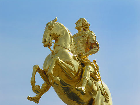 Goldener Reiter Foto 